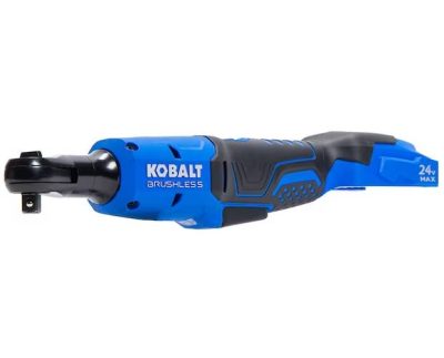 Кутова трещітка безщіткова 3/8' 400 RPM 61 нм 24V Kobalt 1102332 (каркас)