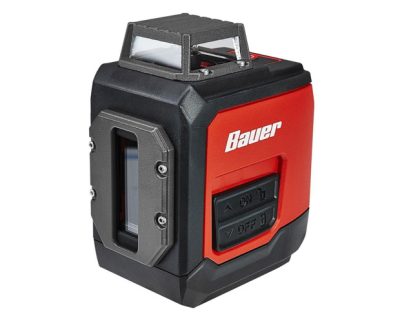 Лазерний нівелір на 2 променя 180° + 360° 15 м Bauer 20202L-B (з чохлом та тримачем)