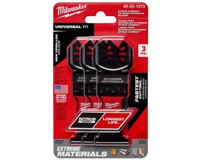 Набір з 3 карбідних полотен для мультитула Nitrus Extreme Materials Milwaukee 49-25-1573