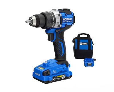 Дриль-шурупокрут безщітковий 96 нм 24V (1 x 2.0 Аг) Kobalt 4913878 (комплект)