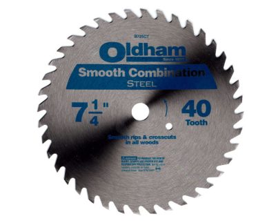Пильный диск 184 / 16 мм (7 1/4') на 40 зубов чистый рез по дереву Oldham B725CT