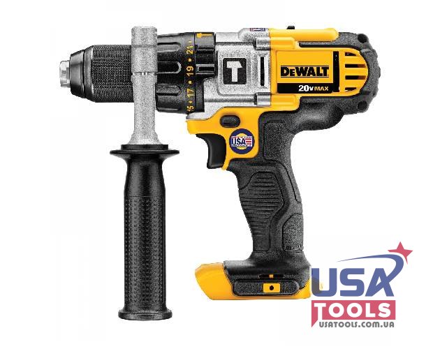 Дриль-шурупокрут ударний 3-х швидкісний 18/20В Li DeWALT DCD985B (без акб)