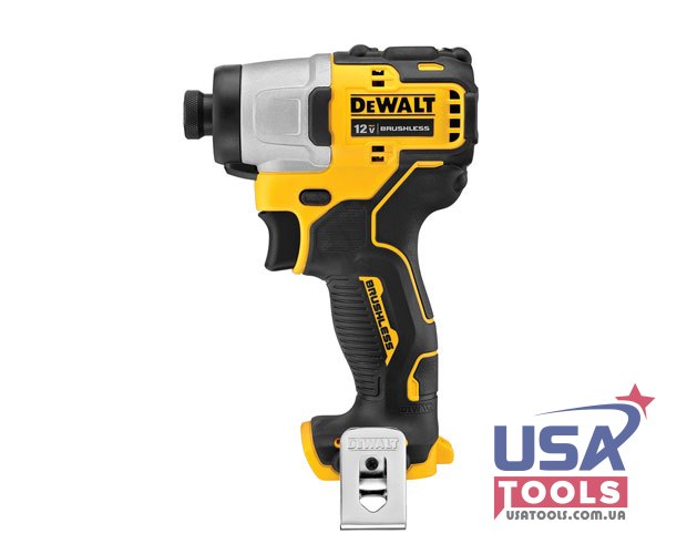 Імпульсний шурупокрут 3-х швидкісний безщітковий Xtreme 10.8/12В Li DeWALT DCF801B (без акб)