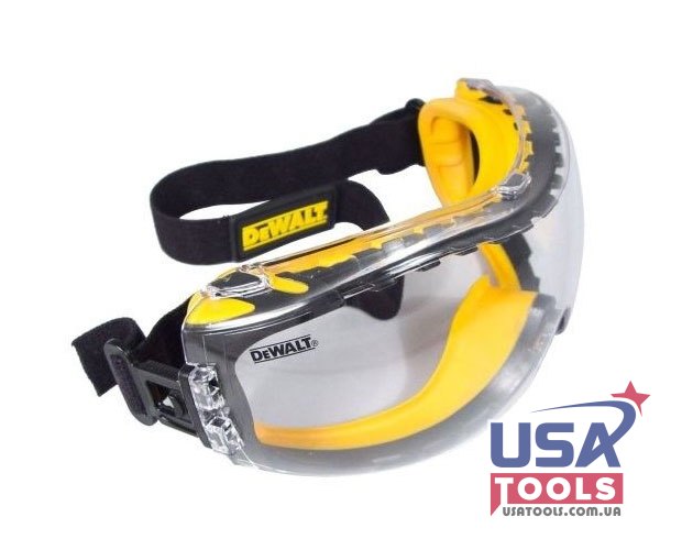 Окуляри-маска захисні на гумці DeWALT DPG82-11C