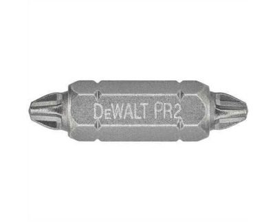Бита двухсторонняя Pr2/Ph2 (под гипсокартон и черный шуруп) DeWALT DW2002DEX