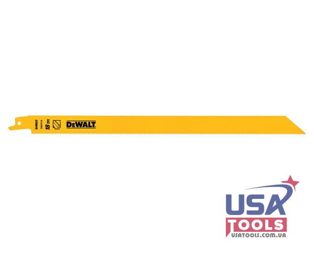 30 см біметалічне 18 TPI полотно для шабельної пили по металу DeWALT DW4822