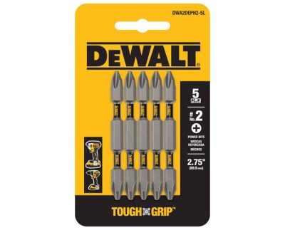 Набір ударних двосторонніх біт Ph2 70 мм DeWALT DWA2DEPH2-5L