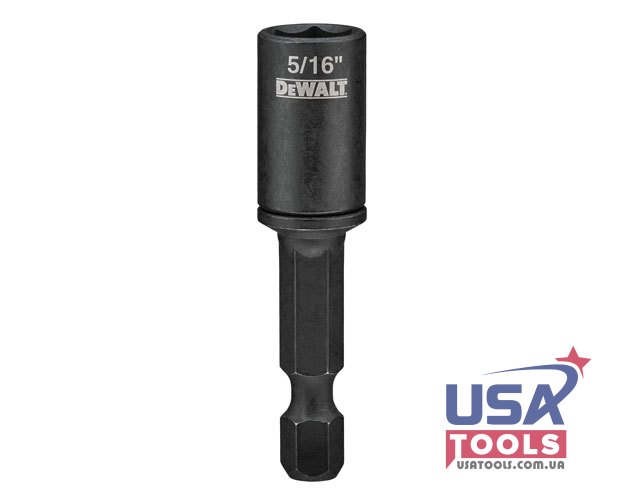 Головка гайкова ударна 8 мм з системою очистки стружки DeWALT DWADND516