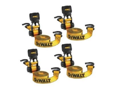 Набір з 4 шт кріпильних строп (ременів) 365 х 2.54 см DeWALT DXBC15004