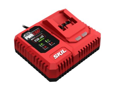 Зарядний пристрій 220В (3.0 А/год) з  USB та PWRJUMP™ для акумуляторів 20В Li Skil QC536001